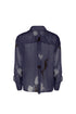 Blusa Secret Garden Estampado Navy